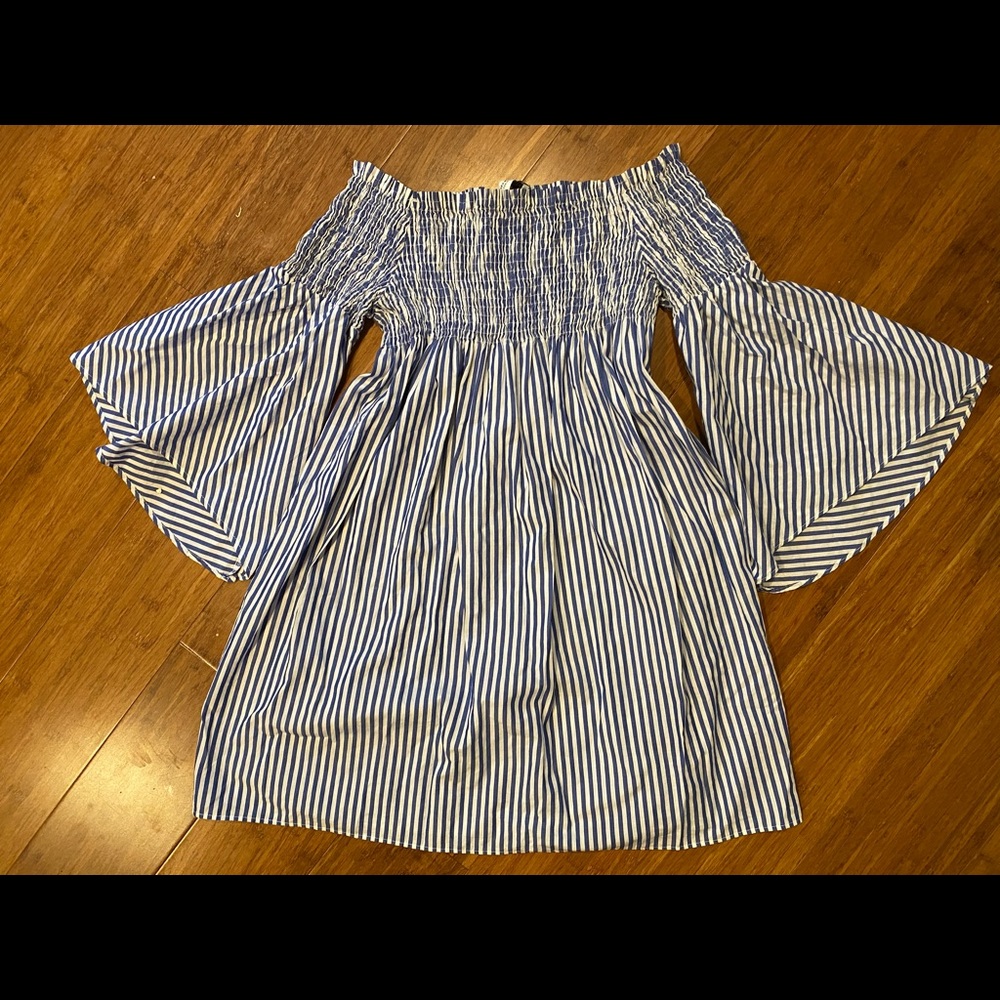 Zara Off the Shoulder Summer Dress